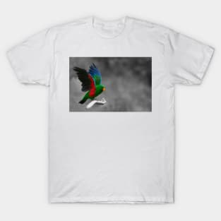 Beautiful brightly coloured Eclectus parrot T-Shirt